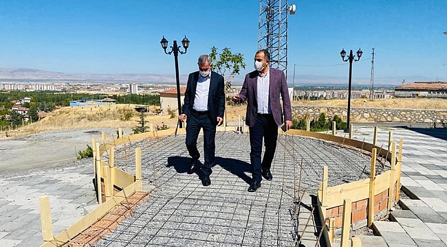 YEŞİLYURT BELEDİYESİ, GEDİK TEPESİNE OBA ÇADIRI KURUYOR