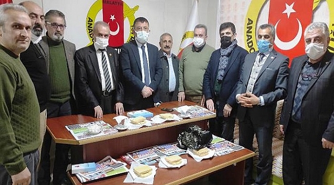 Ağbaba'dan Anadolu Basın Birliğine Ziyaret